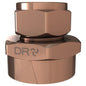 Cobra Compression Coupler Straight Red CXFI 3/4X15 Rough Brass
