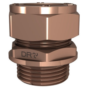 Cobra Compression Straight Coupler CXMI 28mm Rough Brass