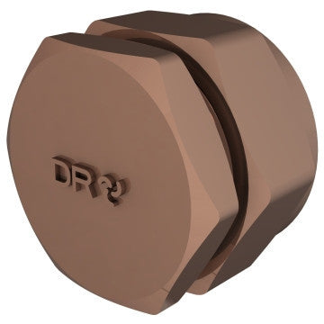 Cobra Compression Stop End 28mm Rough Brass