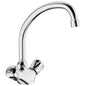 Cobra Stella Light Pattern Sink Mixer Pillar Type Swivel Spout 1/2 Chrome