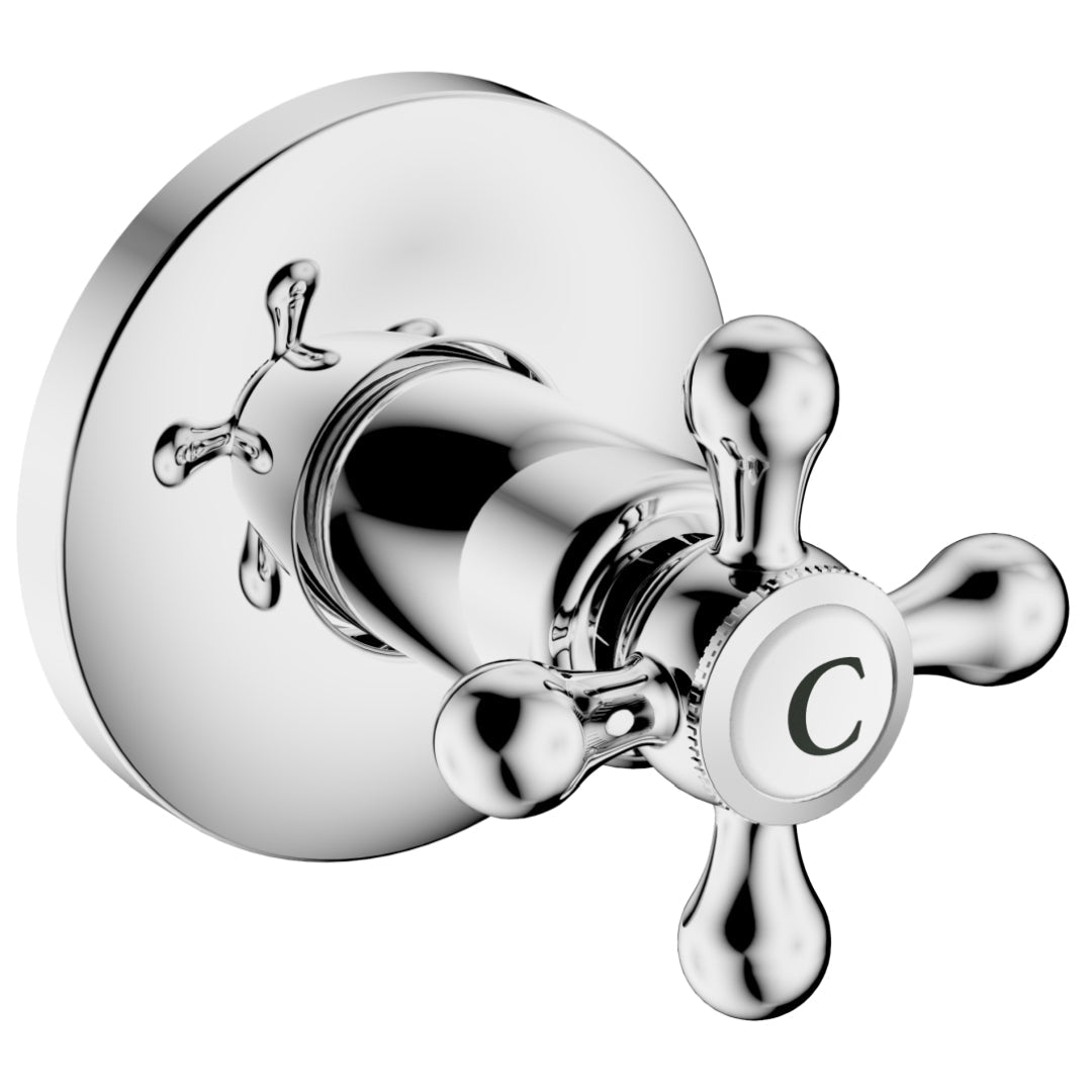 Cobra Roma Light Pattern Stoptap Underwall CXC 15mm Chrome