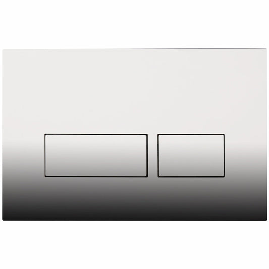 Cobra Actuator Plate For Concealed Cistern Rectangular Chrome