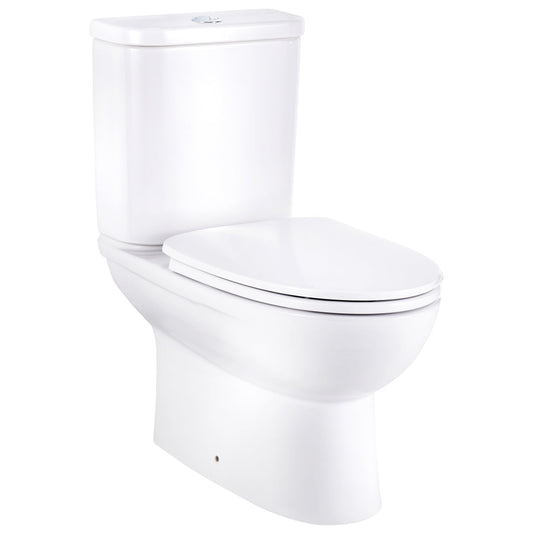 Cobra Shelter Close Couple Suite +Seat Box Rim 3&4.2L Flush with Pan Connector White