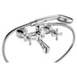 Cobra Ledimo Light Pattern Bath Diverter Mixer Wall Type & Handshower Chrome