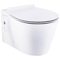 Cobra Arrive Wall Hung Pan Box Rim 3&6L Flush No Seat White