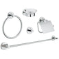 Grohe Essentials Master bathroom accessories set 5-in-1 chrome