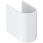 Grohe Euro Ceramic Semi pedestal for wash basin alpine white