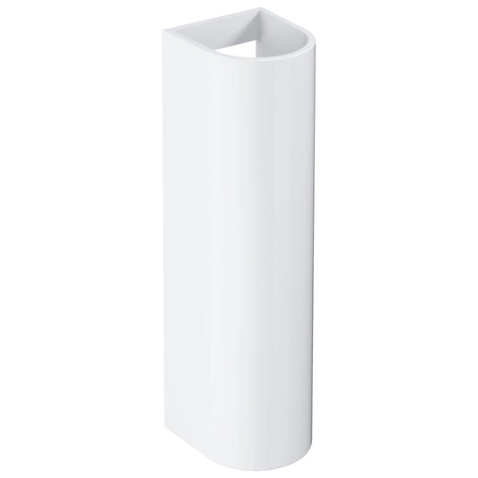 Grohe Euro Ceramic Full pedestal for wash basin alpine white