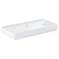 Grohe Cube Ceramic Counter top basin 100 alpine white