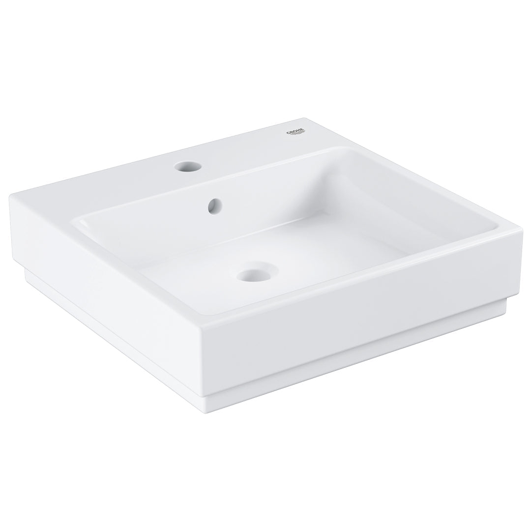 Grohe Cube Ceramic Counter top basin 50 alpine white