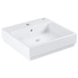Grohe Cube Ceramic Counter top basin 50 alpine white