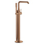 Grohe Essence Single-lever bath mixer 1/2", floor mounted brushed warm sunset