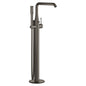 Grohe Essence Single-lever bath mixer 1/2", floor mounted brushed hard graphite