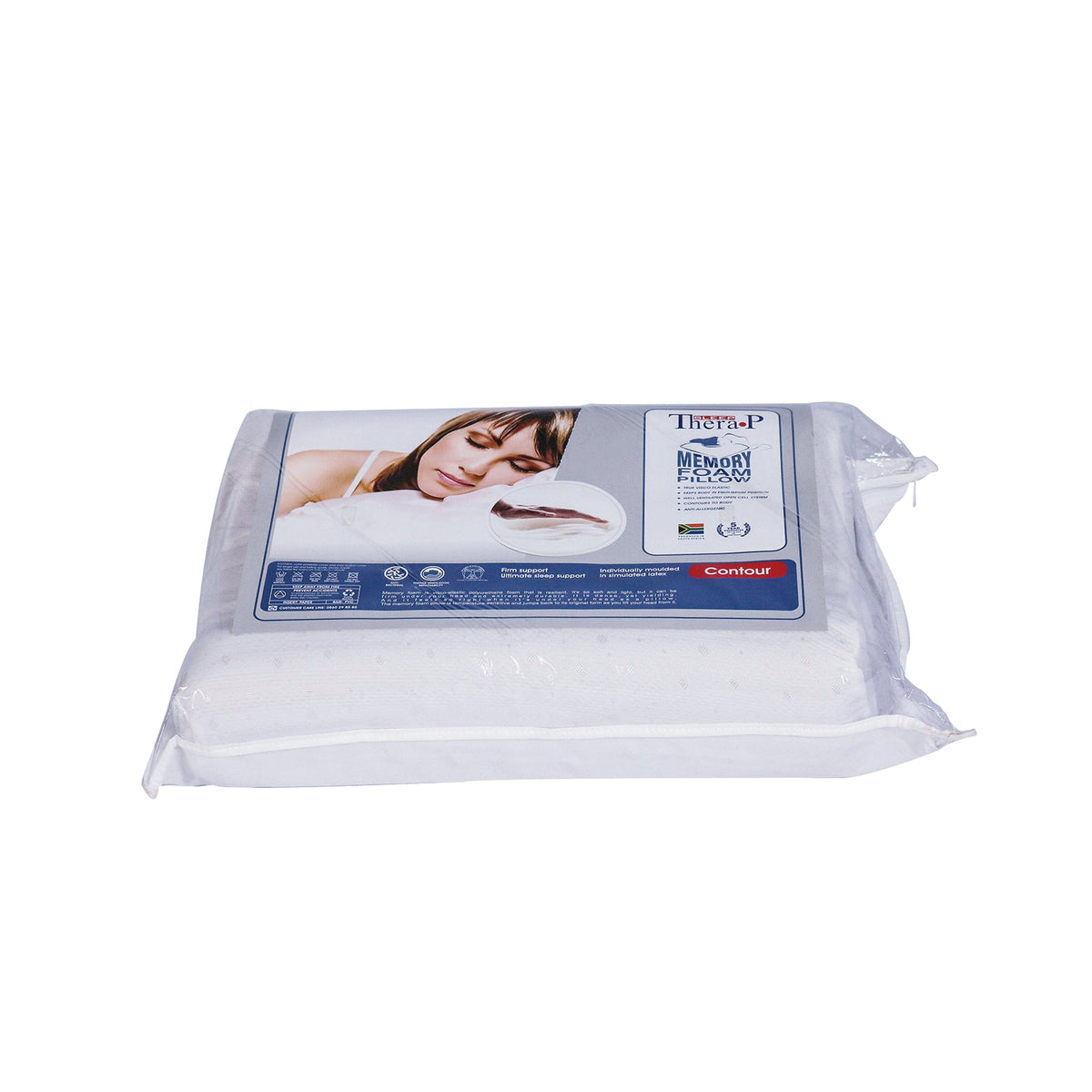 CONTOUR MEMORY FOAM PILLOW TWIN SET