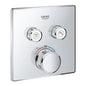 Grohe Grohtherm SmartControl Thermostat for concealed installation with 2 valves chrome