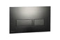 Cobra Actuator Plate For Concealed Cistern Rectangular Matte Black