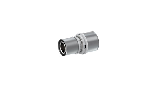 Cobra Crimp Coupler Straight Unequal 25X16 Triple O-Ring