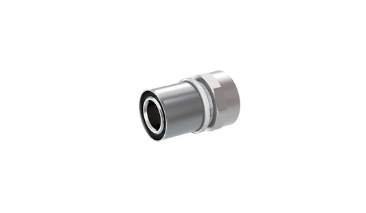 Cobra Crimp Coupler Female Straight 16X1/2 Triple O-Ring