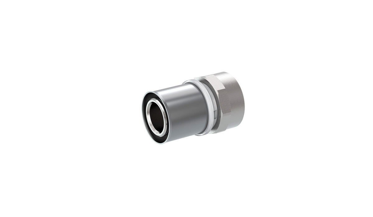 Cobra Crimp Coupler Female Straight 20X1/2 Triple O-Ring