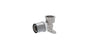 Cobra Crimp Elbow Wall Plate Female 25X3/4 Triple O-Ring