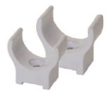 Cobra Crimp Holderbat Open Aluminium White 25mm