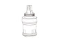 Cobra Spare Nile Cartridge Basin Mixer