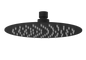 Cobra Seine Shower Head 1 Spray Round 200mm Matte Black