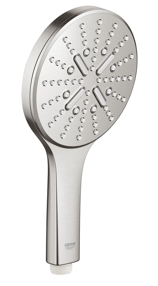 Grohe Rainshower SmartActive 130 Hand shower 3 sprays supersteel