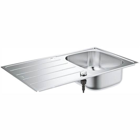 Grohe K200 Stainless steel sink with drainer stainless steel