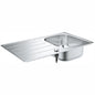 Grohe K200 Stainless steel sink with drainer stainless steel