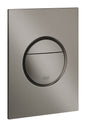 LAUNCHING MARCH 2026 Grohe Nova Cosmopolitan S Flush Plate Brushed Hard Graphite