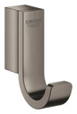 LAUNCHING MARCH 2026 Grohe Selection Single Robe Hook Brushed Hard Graphite
