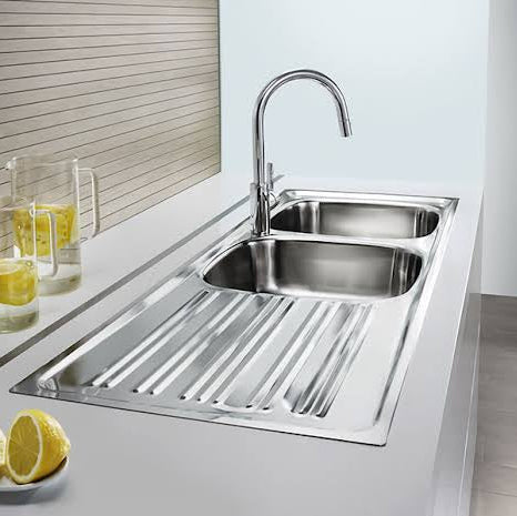 ROCA J Series 1350 kitchen sink LEFT DRAIN