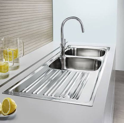 ROCA J Series 1350 kitchen sink LEFT DRAIN