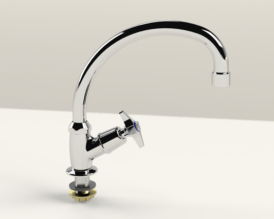 Cobra Star Original Light Pattern Pillar Tap Swivel Chrome