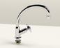 Cobra Star Original Light Pattern Pillar Tap Swivel Chrome