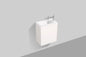 Clear Cube Enzo 540 with Double Drawer Gloss White - Includes Enzo 540 Basin White Composite