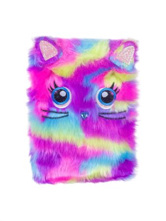Fluffy Cat Journal with 80 pages , Journal is 23cm x16cm EB Barcode 6009
