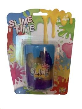 Slime Time , assorted colours, 100 ML of slime , 3 assorted colours