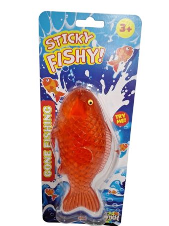 Sticky Stretchy fish , super stretchy and sticky , super fun