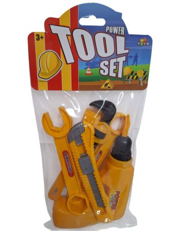 Tool set with assorted tools for junior