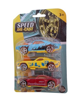 Speed Di cast fast cars in clasic shapes and colours