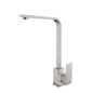 Cobra Relish Sink Mixer Pillar Type Swivel High Spout Square Matt Chrome