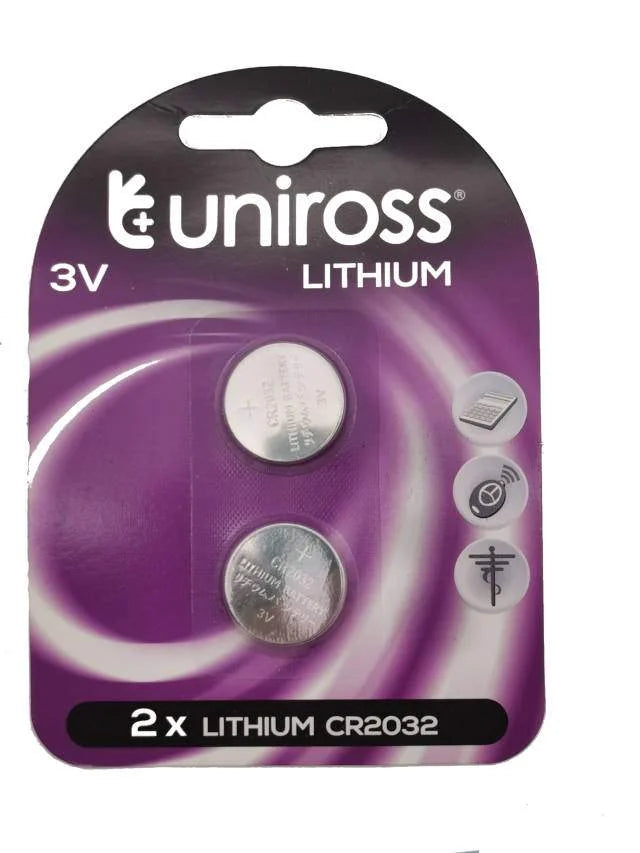 UNICROSS LITHIUM 3 V CR 2032
