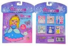 Princess sticker by number book