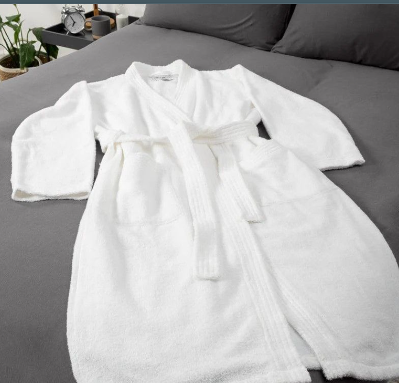 Cotton Towelling Gown 430gsm Snag free