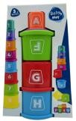 Stacking cups with letters and numbers