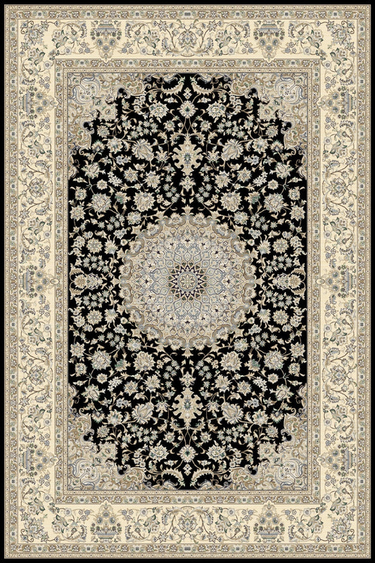 WonderRUG MODERN Onyx Medallion