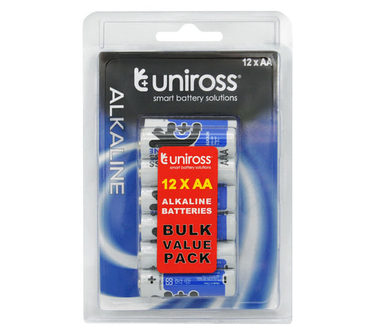 UNICROSS ALKALINE 12 X AA