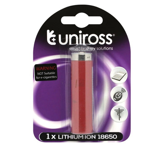 UNICROSS LITHIUMION 18650